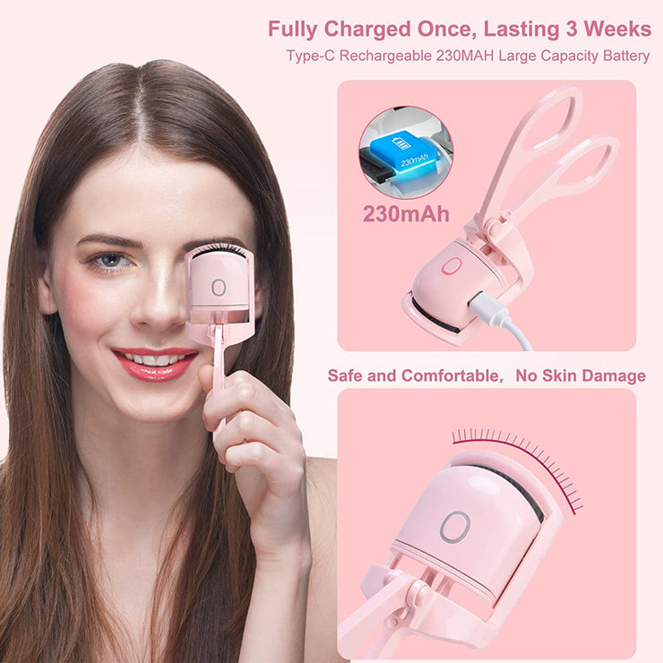 Portable Heated Eyelash Curler