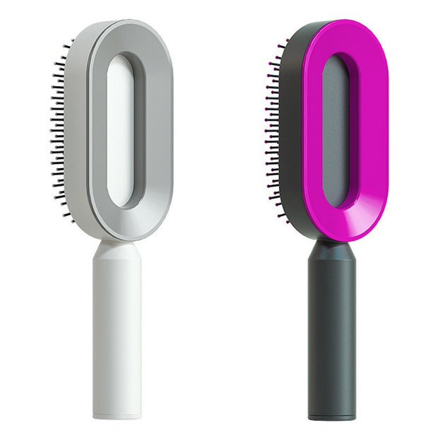 Self Cleaning Hair Brush For Women