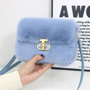 Female Autumnwinter Bag Plush Crossbody Bag