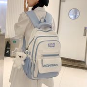 Large Capacity College Style Backpack for Girls